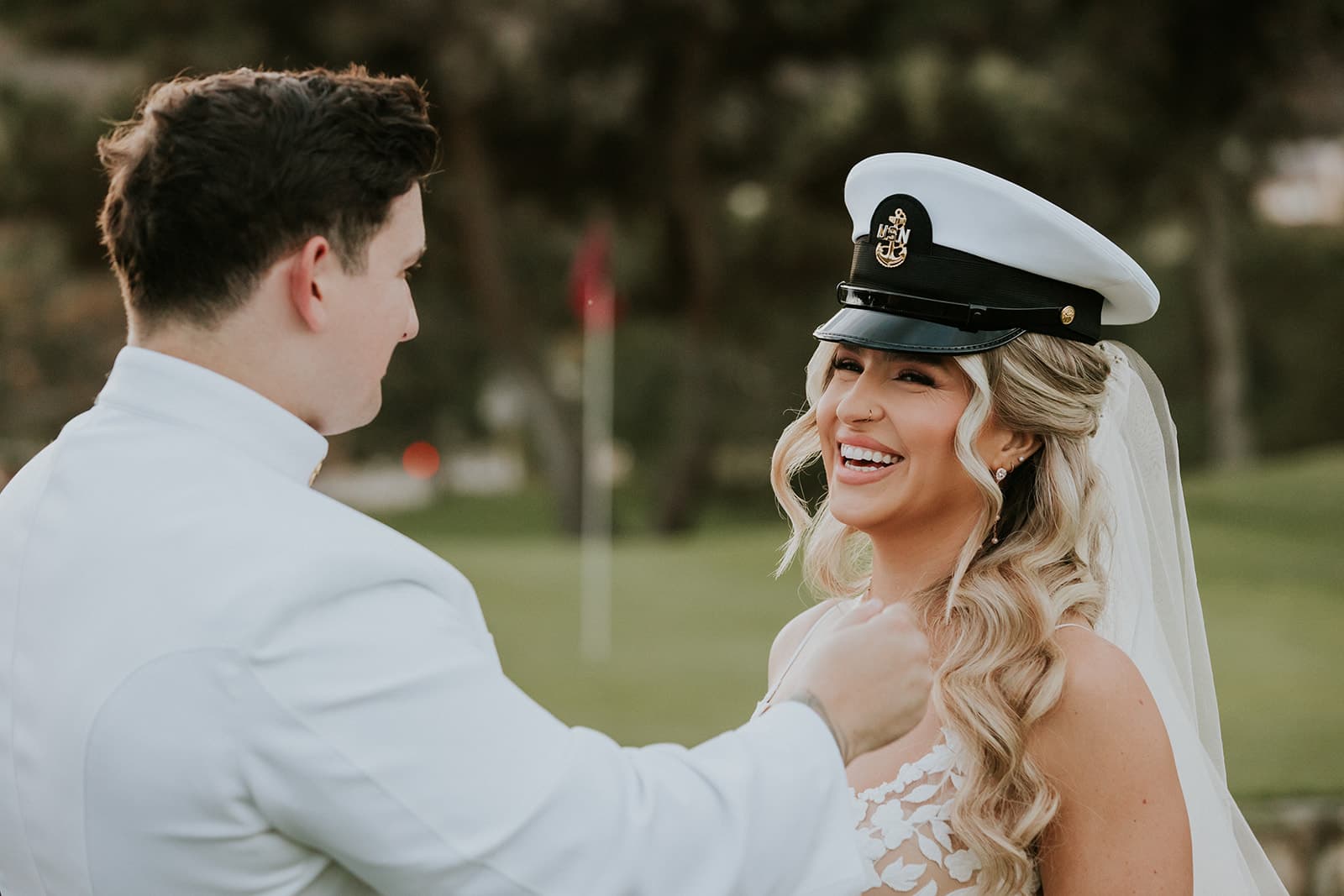 San Diego wedding ceremony at sunset